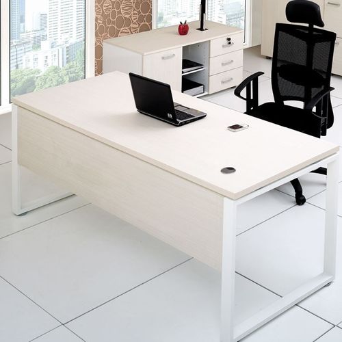Директорский рабочий стол - TEKNO - Flekssit Office Furniture - современный / из меламина / со встроенным ящиком