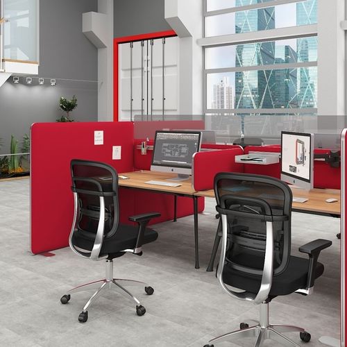 Самонесущая акустическая панель - AKP11060S - Flekssit Office Furniture - мобильная / из акрила / прямоугольная
