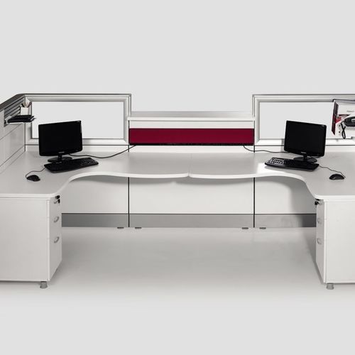 Административная стойка из алюминия - SPA 90 9100 - Flekssit Office Furniture