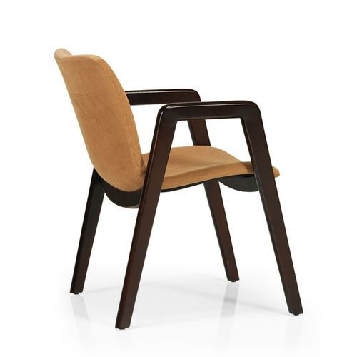 Современное директорское кресло - VERA - Flekssit Office Furniture - из алюминия / коричневое / синее