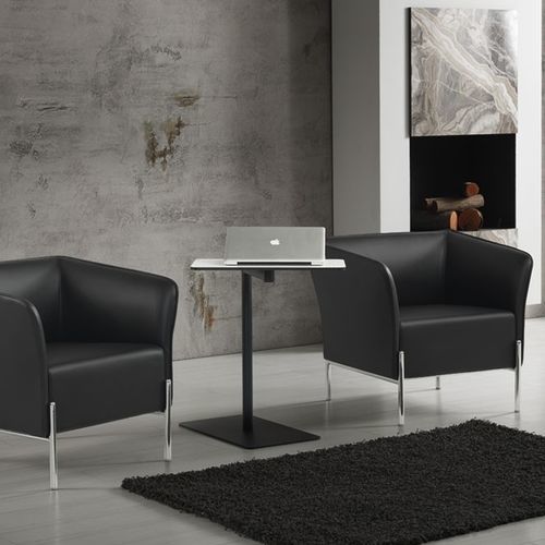 Кресло минималистский дизайн - LOUISE - Flekssit Office Furniture - из стали / из стали / из хрома