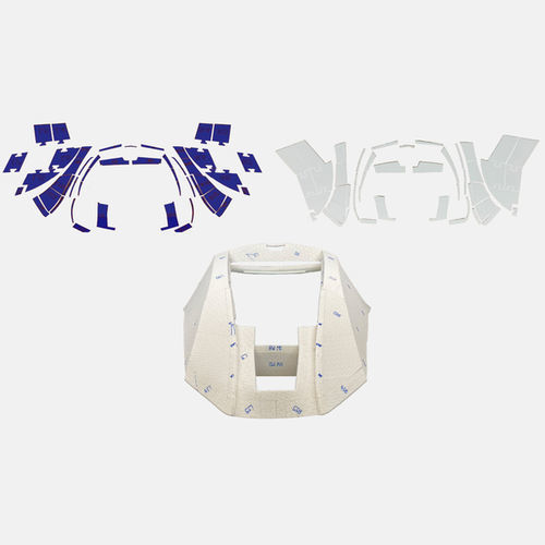 Крепежная система из композита - Fix-in-place™ ASSEMBLY KITS - 3D|CORE GmbH & Co. KG - для панелей / для изоляционных панелей / для мебели