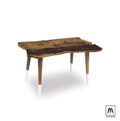 Стол в деревенском стиле - UNIONE - MAGNA NATURA | Cork Furniture - из пробкового дерева / с основанием из древесины / прямоугольный