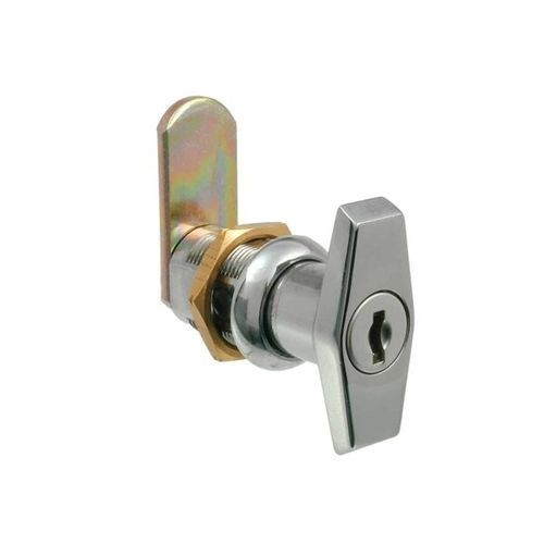 Механический врезной замок - 2603 Mini T-Handle - Lowe & Fletcher - с ручкой / для мебели / 1 точка запирания