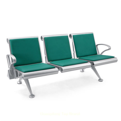 Сидения на опоре из литого алюминия - SJ908 - Foshan Oshujian Furniture Manufacturing Co., Ltd. - алюминиевый сплав / 3 места / 2 места