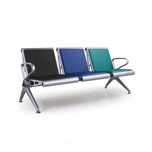 Сидения на опоре из стали - SJ708LA - Foshan Oshujian Furniture Manufacturing Co., Ltd. - из полиуретана / 3 места / современное