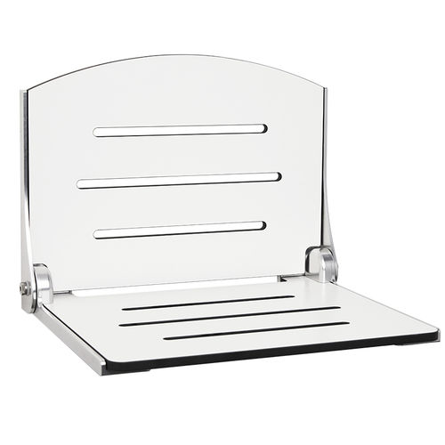 Откидное сиденье для душа - SHAFA-185155-PWS-S-SL - Seachrome - настенное / из алюминия / для профессионального использования