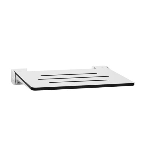 Откидное сиденье для душа - SHAFSL-185155-PWS-S-BK - Seachrome - настенное / из нержавеющей стали / из алюминия