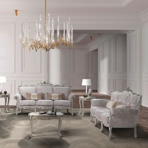 Диван в стиле барокко - Veneziano - DI MARCO INTERIOR SOFA - из ткани / с подлокотниками / с подушками