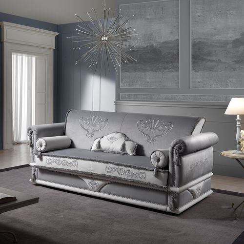 Модульный диван - UNIQUE RICAMATO - DI MARCO INTERIOR SOFA - кровать / классический / из ткани