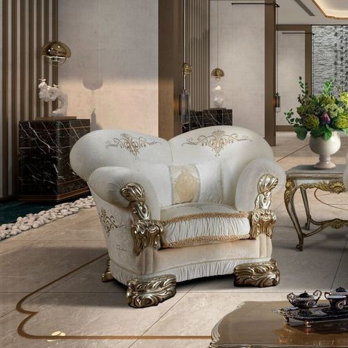 Классическое кресло - VANITY - DI MARCO INTERIOR SOFA - из ткани / из цельной древесины / персонализированное