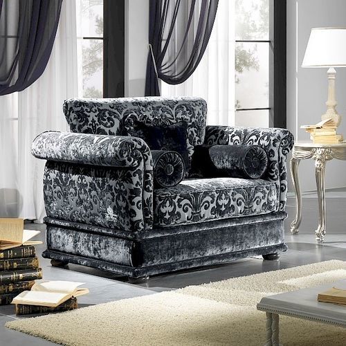 Классическое кресло - OXFORD  - DI MARCO INTERIOR SOFA - из ткани / из дерева / персонализированное