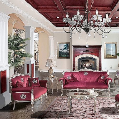 Классический диван - Hermitage  - DI MARCO INTERIOR SOFA - из водоотталкивающей ткани / с подлокотниками / персонализированный