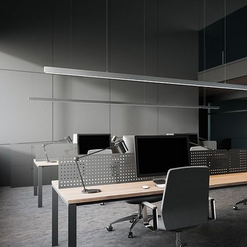 Выступающий осветительный профиль - 4050 - Klus Design - подвесной / LED / для профессионального использования