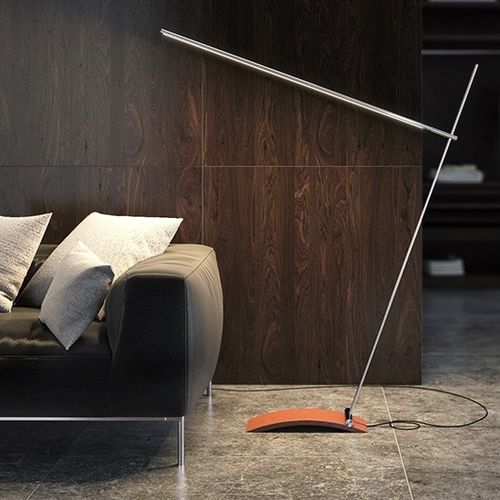 Напольная лампа - FAJNA - Klus Design - из анодированного алюминия / из МДФ / современная