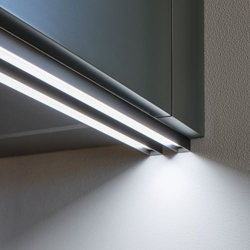 Встраиваемый осветительный профиль - MICRO-HG - Klus Design - выступающий / LED / для профессионального использования