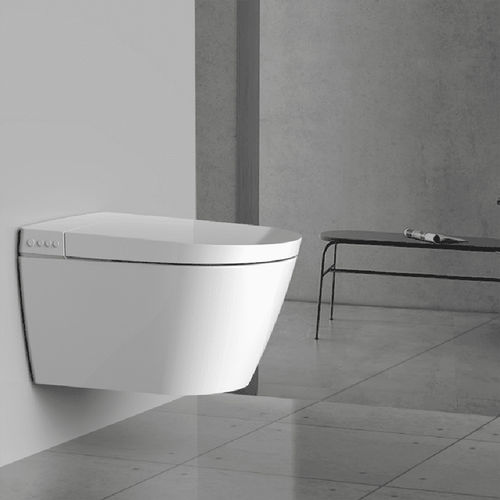 Умный унитаз - V7201-03 - MOPO SANITARY WARE - подвесной / из керамики / с удлиненной чашей