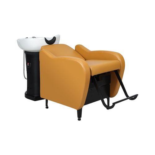 Раковина для мытья головы с опорой для ступней - S257 - BD KOREA CO.,LTD - из искусственной кожи / из керамики / 1 место