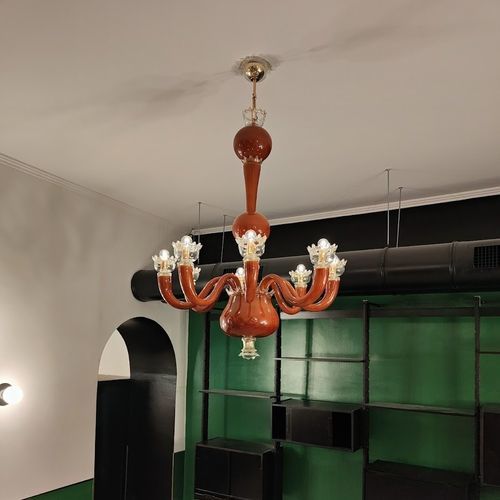 Современная люстра - NANNI - BOTTEGA VENEZIANA - из дутого стекла / из муранского стекла / из золота