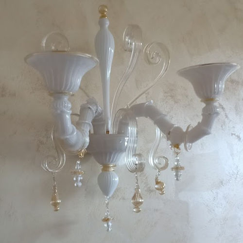 Классический настенный светильник - MELANIE AP - BOTTEGA VENEZIANA - для интерьера / из дутого стекла / из кристалла