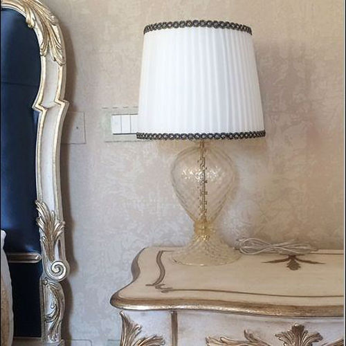 Настольная лампа - DESIREE - BOTTEGA VENEZIANA - из дутого стекла / из муранского стекла / из шелка