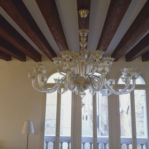 Люстра венецианский стиль - ZOSMA - BOTTEGA VENEZIANA - из кристалла / из дутого стекла / из муранского стекла