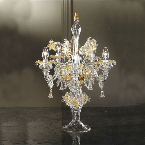 Настольная лампа - GIUDITTA FLAMBEAU - BOTTEGA VENEZIANA - из дутого стекла / из муранского стекла / классическая
