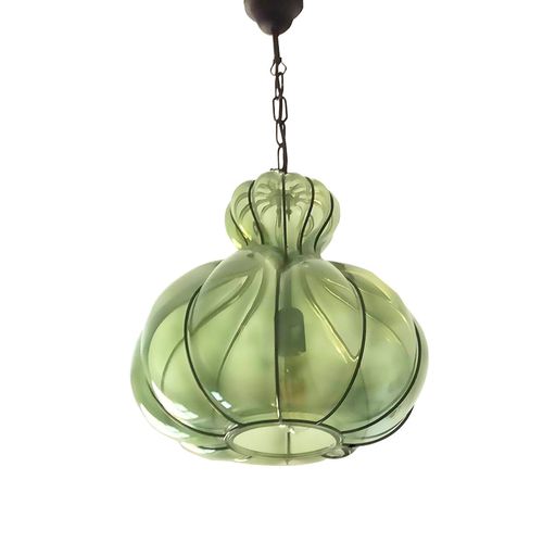 Подвесная лампа - Cascade verde - BOTTEGA VENEZIANA - из муранского стекла / современная / проводная