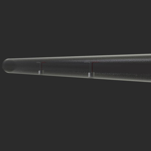 Нержавеющий поручень - LUMIO-2 - TMTechElectronics Co., Ltd - из боросиликата / со встроенной светодиодной подсветкой