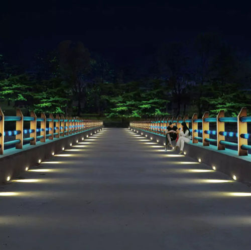 Современный настенный светильник - EXC-BD135A - Shenzhen EXC-LED Technology Co., Ltd - для наружного применения / из поликарбоната / с геометрической структурой
