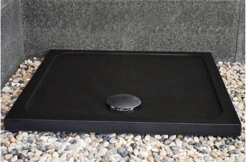 Квадратный душевой поддон - GRANITE  - INDIA STONE EXPORT - для облицовки кафелем / из керамики