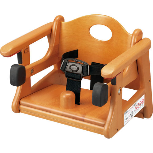 Cтул для ресторанов уникальный дизайн - COMBI BOOSTER SEAT BU11/BU13 - CombiWith Corp - для интерьера / из дерева / для детей