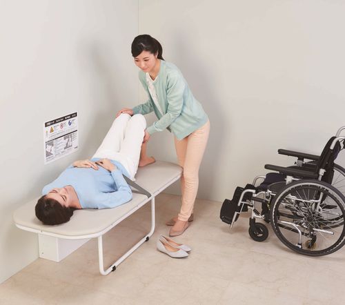 Пеленальный столик из ABS - COMBI MULTI PURPOSE SEAT US41 - CombiWith Corp - для профессионального использования