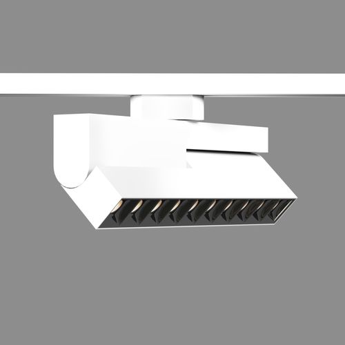 Светильник на рейке LED - PIATTO - Tupex Electric - прямоугольный / из алюминия / для профессионального использования