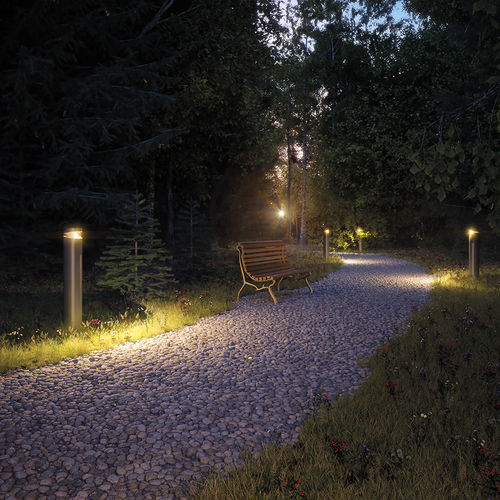 Городской столбик освещения - HYDROBOULEVARD - Tupex Electric - современный / из нержавеющей стали / из литого алюминия