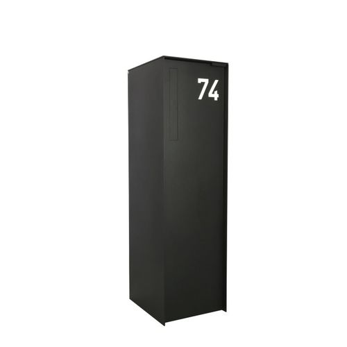 Почтовый ящик с ящиком для посылок - FENIX TOP LARGE - eSafe - на ножке / индивидуальный