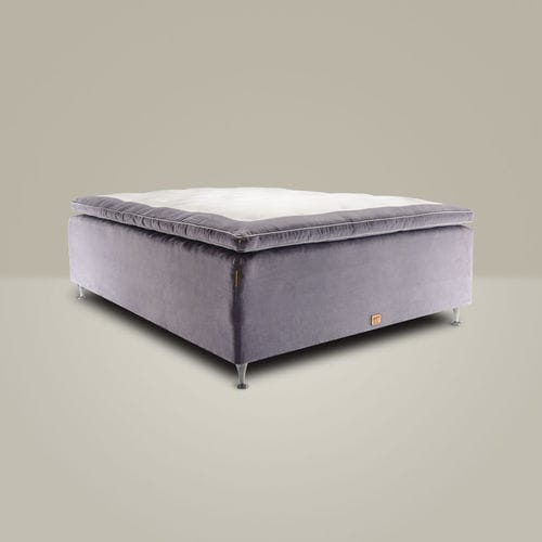 Двуспальная кровать - STRAND - Mattsons Beds - современная / обитая / из ткани