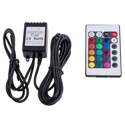 Контроллер управления освещением - LED IR SET RGB - HLT Sp. z o.o.