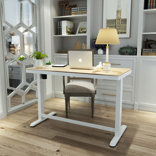 Напольный рабочий стол - ET118W-N - Loctek Ergonomic Technology Corp. - современный / из дерева / из металла