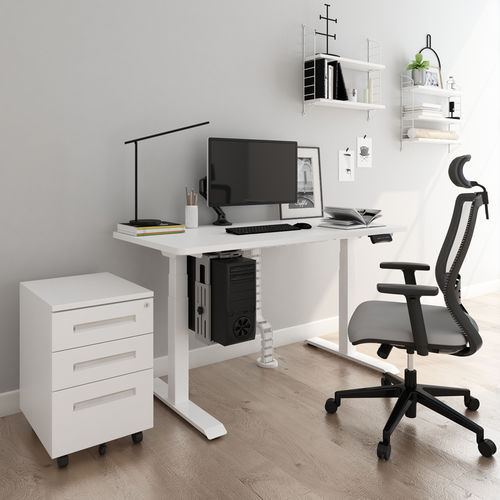 Напольный рабочий стол - ET223IB-FZ01 - Loctek Ergonomic Technology Corp. - современный / из металла / из ламината