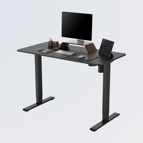 Напольный рабочий стол - ET114E-PJ01 - Loctek Ergonomic Technology Corp. - современный / из дерева / прямой
