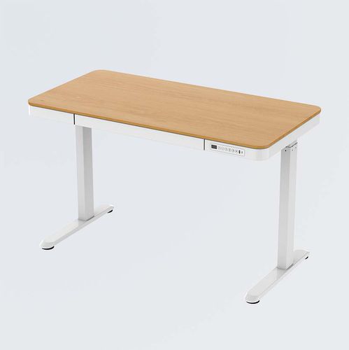 Напольный рабочий стол - ET119W-C - Loctek Ergonomic Technology Corp. - современный / из дерева / прямой
