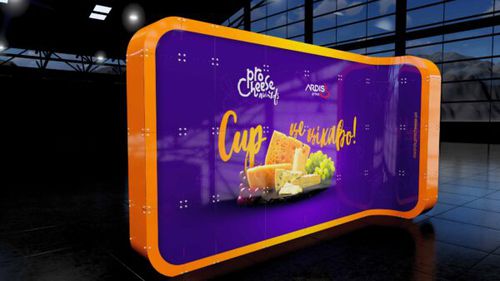 Стенд для выставок - PHOTO ZONE 2 - MODULAR GLASS SYSTEM NEO LTD