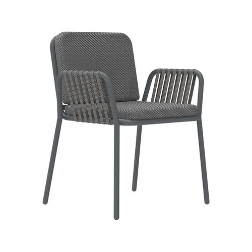 Современный cтул - Easychair Ribbons  - MOWEE - для наружного применения / для интерьера / из ткани