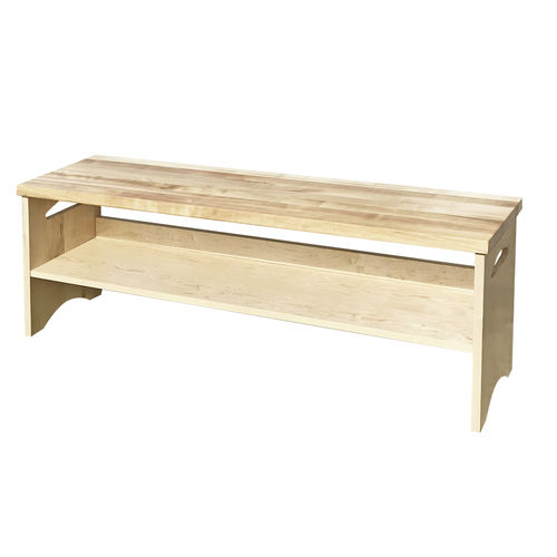 Современная скамейка - AB-4812 - DIVERSIFIED WOODCRAFTS - из клена / для школ