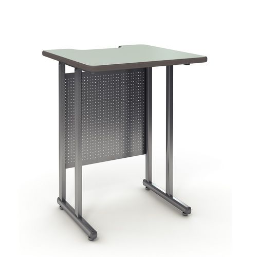 Рабочий стол для работы сидя-стоя - STANDING - PARAGON FURNITURE INC - современный / из стали / из ламината высокого давления