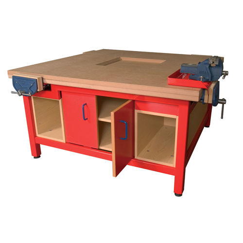 Верстак из металла - CRAFT - ambic educational - МДФ / для школ