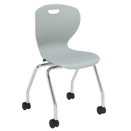 Современный cтул - ZED VALUE - Academia furnitures industries - для интерьера / из полипропилена / с основанием из стали