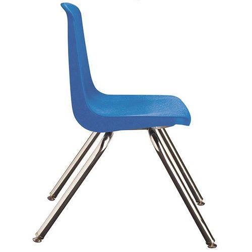 Классический cтул - CLASSIC MUSIC - Academia furnitures industries - для интерьера / из полипропилена / с основанием из стали