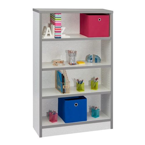 Книжный шкаф для школ - STAX SERIES : SINGLE - Academia furnitures industries - современный / для университета / из ламината высокого давления